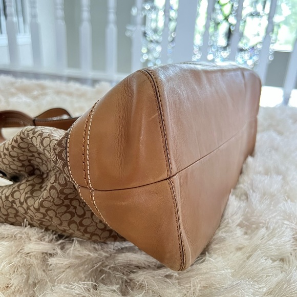 Coach vintage double strap bag/purse/tote - Picture 12 of 13